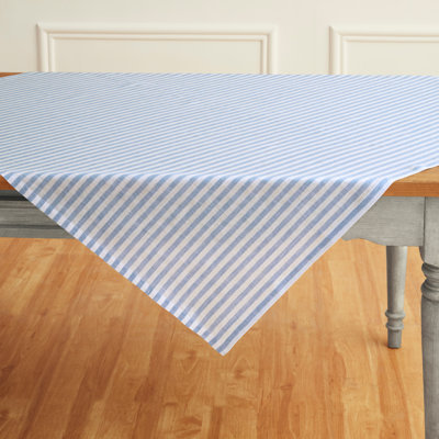 Amalfi Stripe - 100% Pure Linen Table Throw