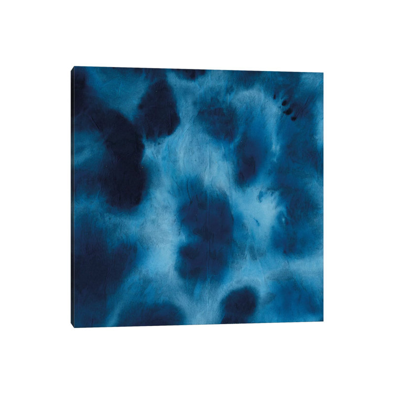 Indigo Dye VII by Aimee Wilson - Wrapped Canvas Gallery-Wrapped Canvas Giclée, 30.48 cm H x 30.48 cm W