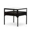 Shadow Box Glass End Table