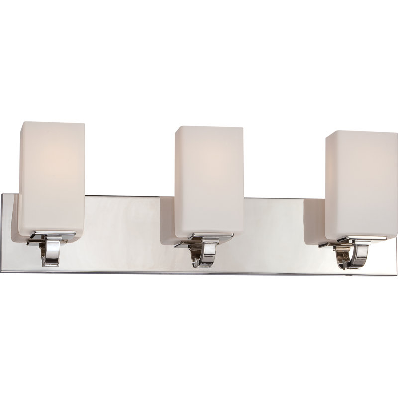 Éclairage pour salle de bain 3 lumières Tarver
