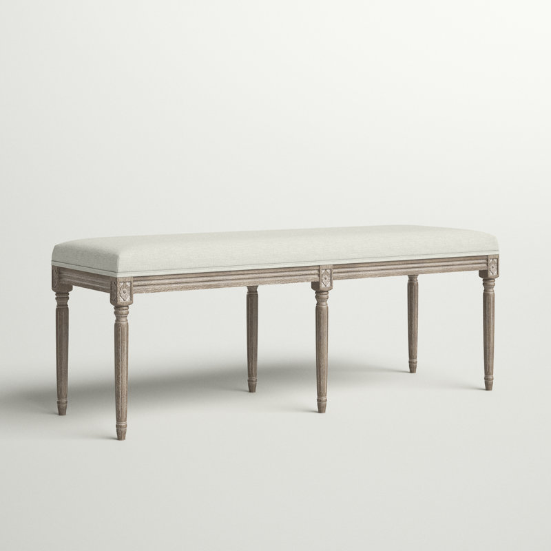 Duffield Polyester Upholstered Bench
