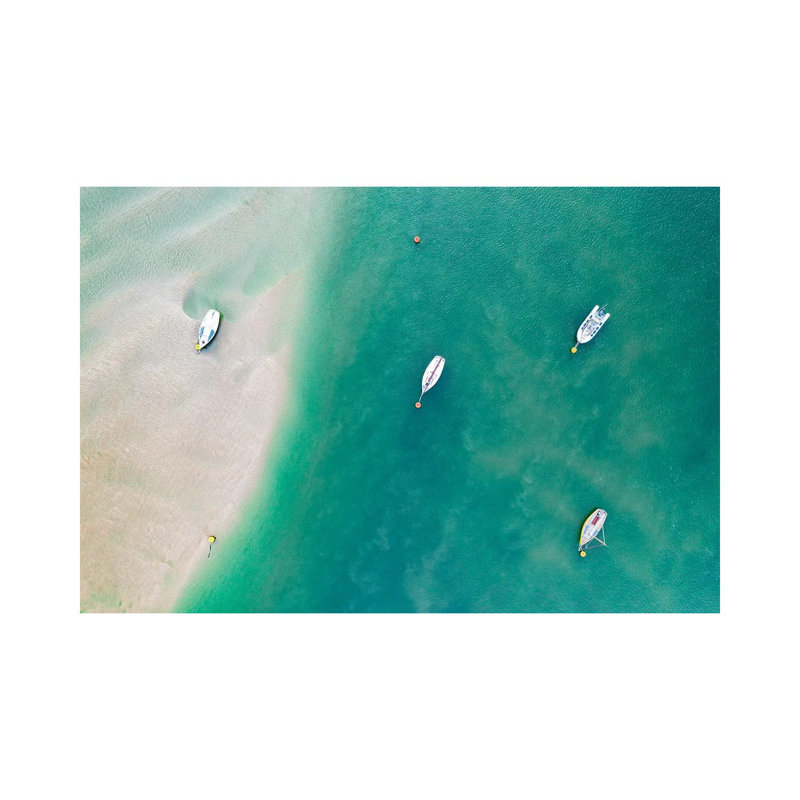 Stranded 1 Piece Wrapped Canvas Wall Art, 20.32 cm H x 30.48 cm W