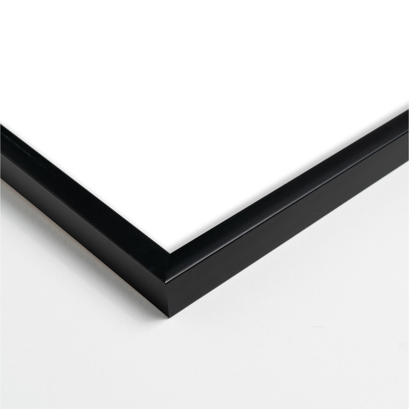 Chairs Mies by Jeff Jackson, Black Single Picture Framed Paper, 24" W x 24" H