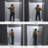 Palisade 78in x 60in x 32in Waterproof Vinyl Shower Surround Kit with Accessories in Urban Glacier-103938716