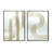 Contemporary Geometric Mirror Wall Art – Set of 2