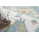 Exquisite Rugs Claremont Oushak Handmade Hand-Tufted New Zealand Wool On Canvas Ivory/Light Blue Area Rug