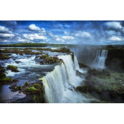 Iguacu Falls, South America - Wrapped Canvas Print