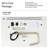 Sammi High Arc One-Handle Pull-Down Classic Kitchen Faucet, 360 Swivel, Brushed Nickel-129019122