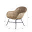 Fauteuil demi-tonneau de 25,19 po Galen