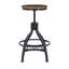 Tabouret de comptoir pivotant Kerome-2125296240