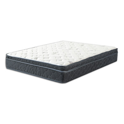 Griggs 12-Inch Medium Firm EuroTop Hybrid Breathable Mattress, Compatible with Adjustable Bed by The Twillery Co.