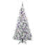 Artificial Hinged Christmas Tree Green PE and PVC-430576115-430575883