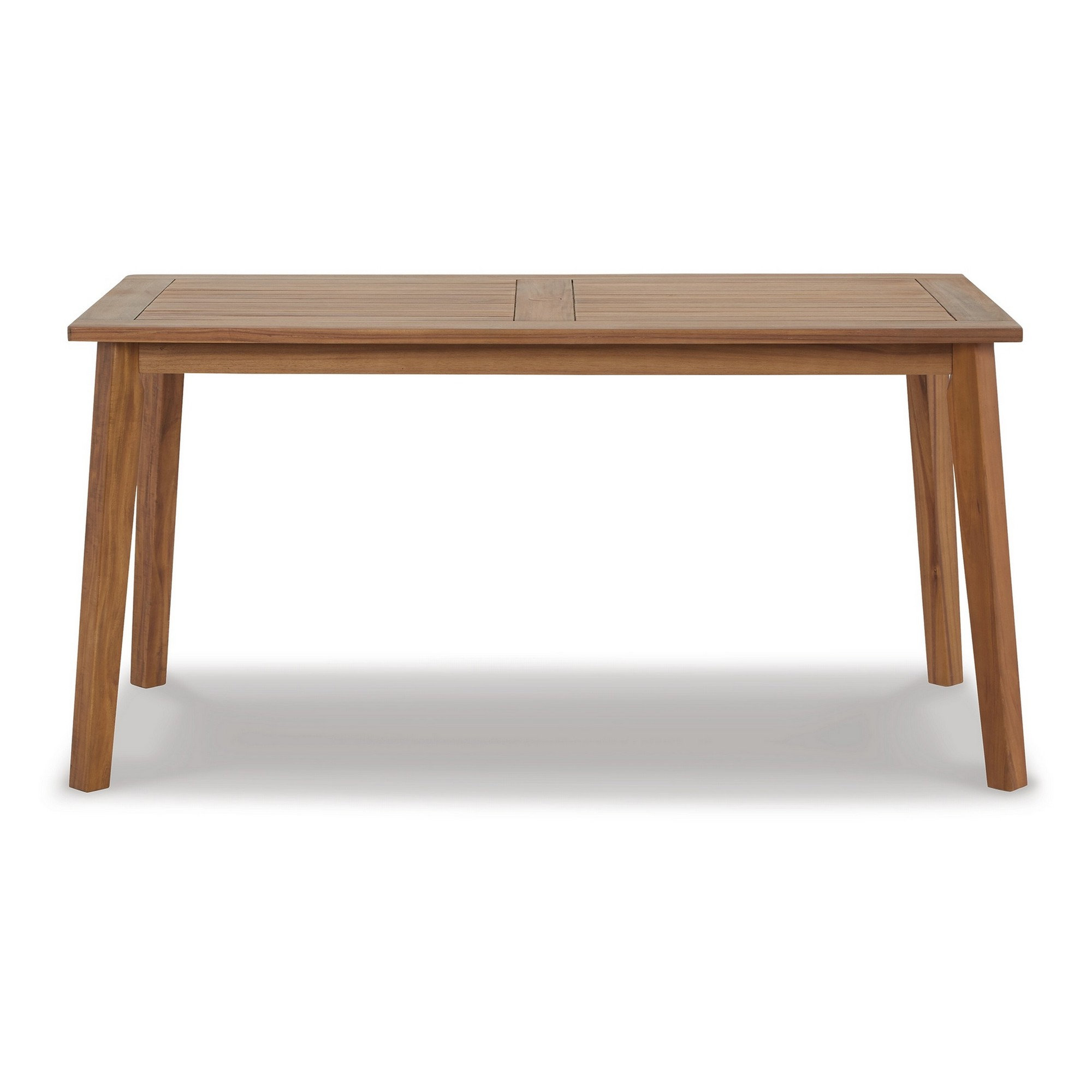Latitude Run® 59" Acacia Solid Wood Dining Table - Wayfair Canada