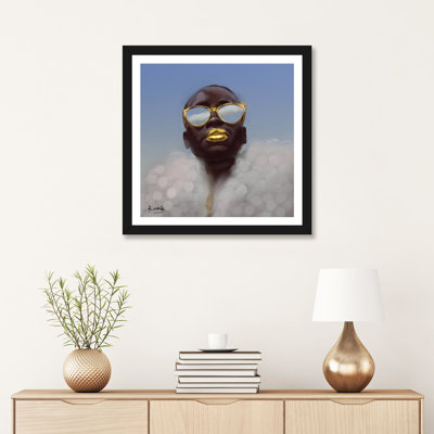 Boucles d'or par Adekunle Adeleke - reproduction d'art