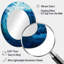 Vortex Tidal Twist Wave - miroir décoratif spirales abstraites, miroir mural moderne, impression d'art en métal-121883934-121883937