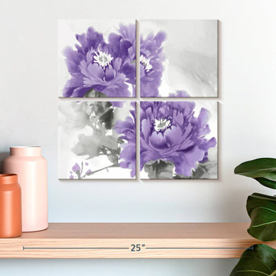 Harnek Flower Bloom In Amethyst I