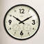 Horloge en métal imperméable