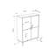 Purtee 4 - Door Square Accent Cabinet-2056411638