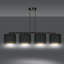 Eamie 4 - Light Kitchen Island Drum Pendant-2125244287