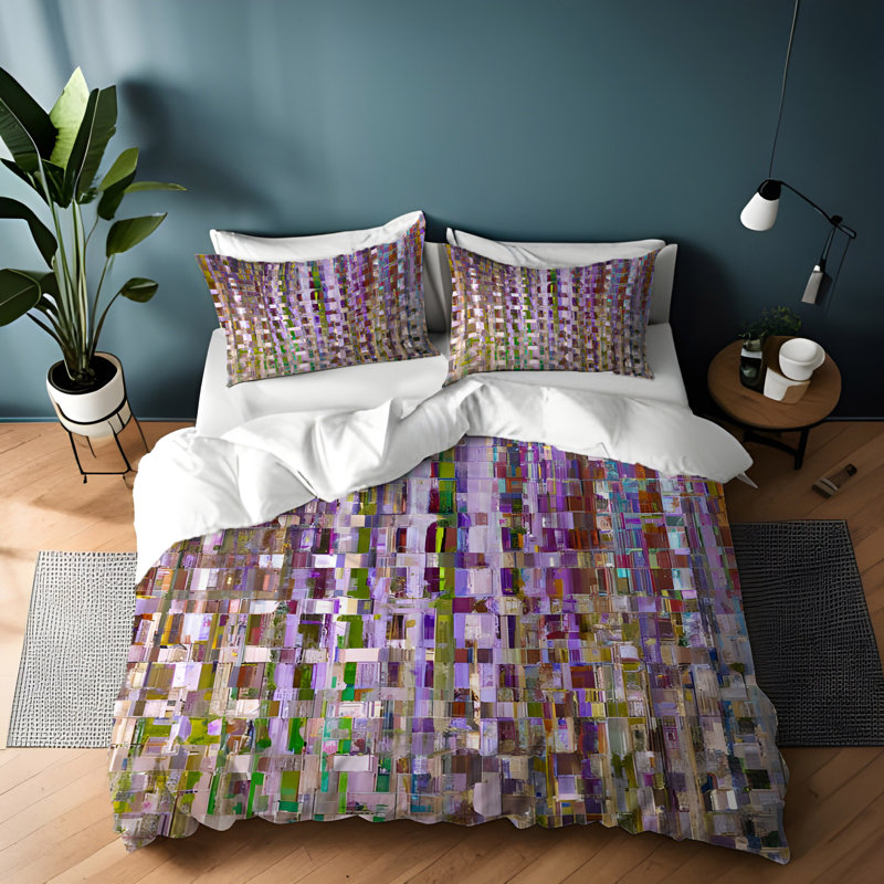 Polyester Duvet Cover, Queen Duvet Cover + 2 Queen Shams