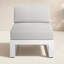 Newport Outdoor Armless Lounge Chair-94777349