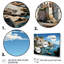 Capri, Italie, paysage côtier, rêve I - paysage, 4 pièces, art mural-48337479