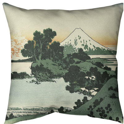 Coussin Katsushika Hokusai Shichiri, province de Sagami