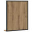 Bathroom Mirror 50 X 12 X 60 Cm Engineered Wood-1884026633