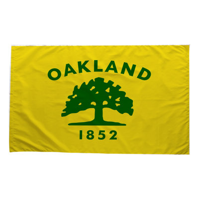 Drapeau de la ville d'Oakland - drapeau extérieur