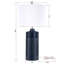 Lampe de table en céramique 30 po-738843304