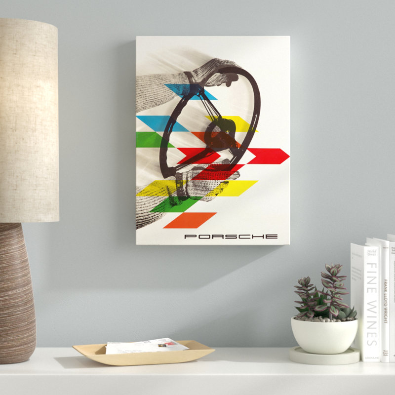 «Car 22» par Lantern Press, reproduction d'art graphique sur toile, H 19 po x l 14 po x P 2 po