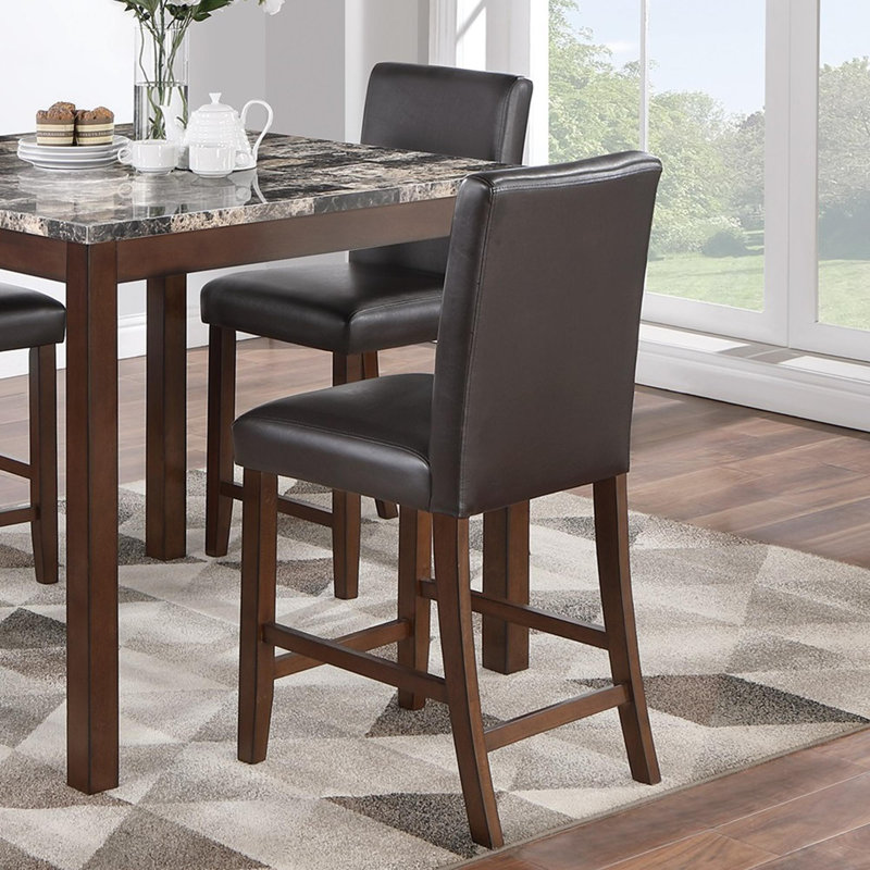 Classic Stylish 5pc Counter Height Dining Set