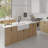 33'' L Double Bowl Fireclay Kitchen Sink