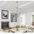 6 - Light Candle Style Globe Chandelier-907321522