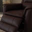 Fauteuil inclinable avec repose-pieds manuel Global Brown-117952485