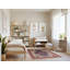 Tapis marocain rouge / argent / bleu-115669441
