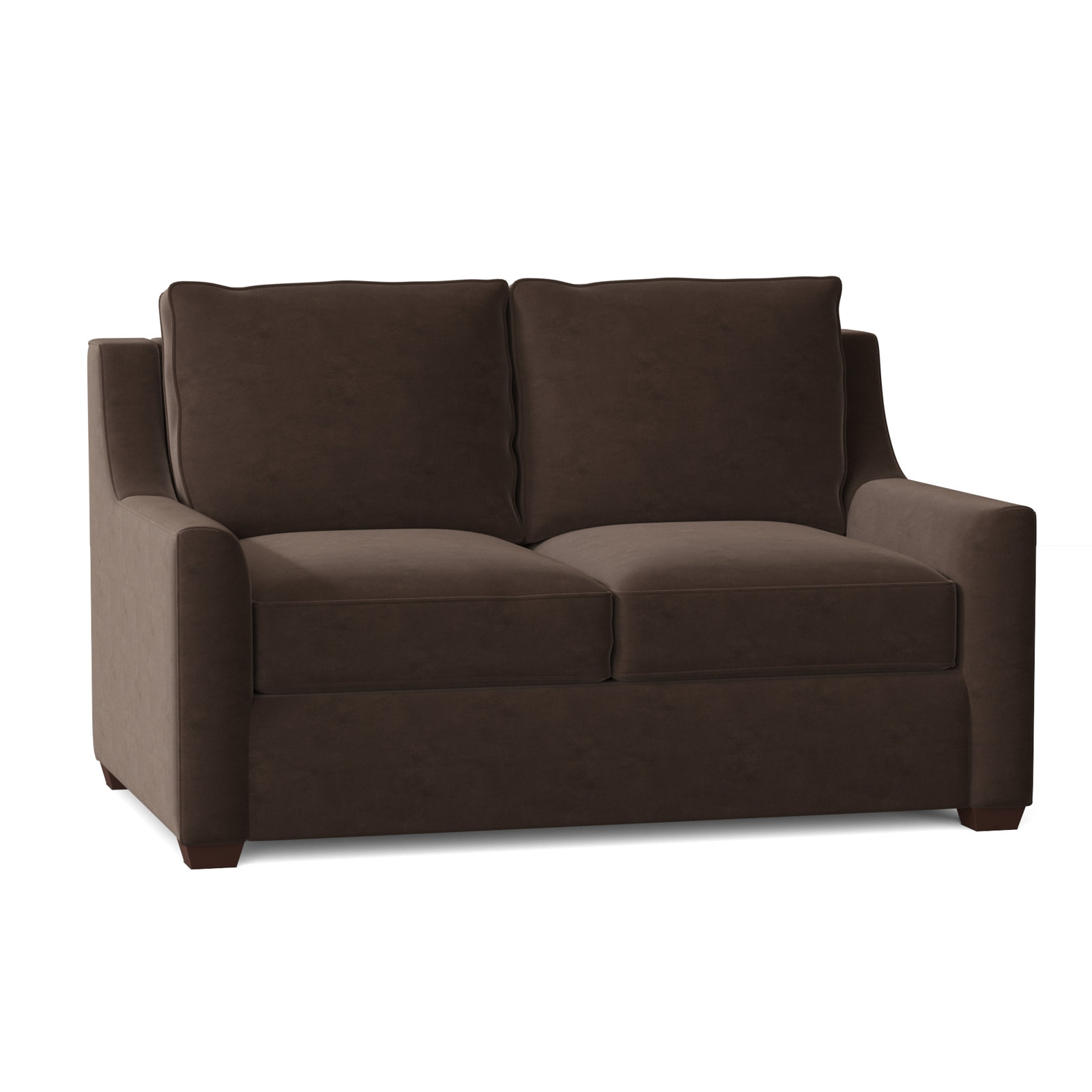 Gemi 56.5'' Upholstered Sofa, Belsire Chocolate