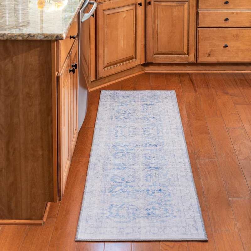 Layne Chenille Oriental Indoor Rug, Runner 2' x 6'