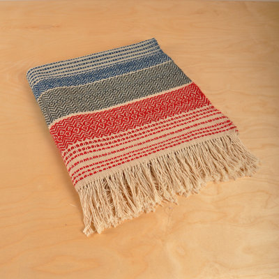 Hand Woven Throw Blanket