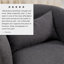 Fauteuil pivotant rembourré Bolton-2112903099