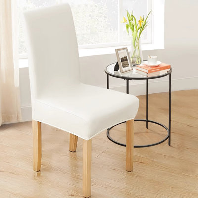 Housse en cuir pour chaise de salle à manger