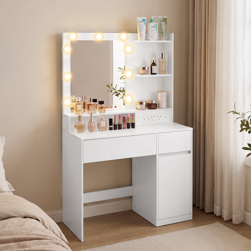 5 Drawer Storage Drawer, White