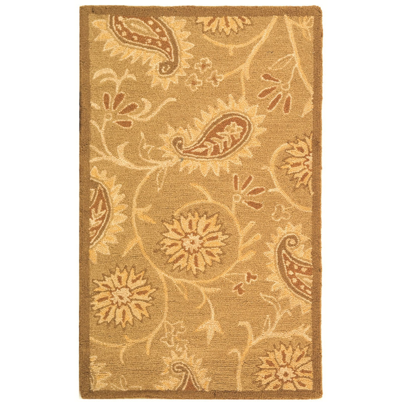 Tapis en laine épais crocheté à la main Berkley, Rectangle 7 pi 9 po x 9 pi 9 po