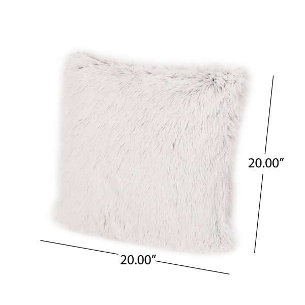 Genova Faux Fur Pillow Cover