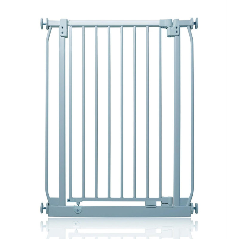 Elite Pressure Safety Gate, 105cm H x 80cm W x 2.3cm D, Matt Grey