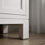 Ensemble de meuble-lavabo mural simple 47 po avec plateau en bois massif Quo-91943356