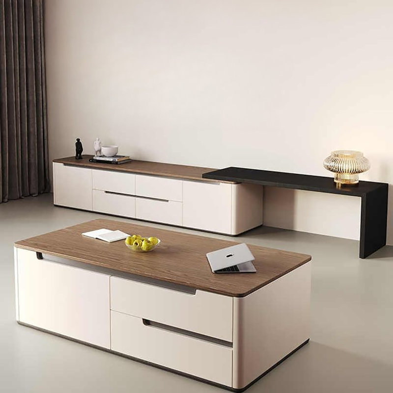 Combinaison meuble télé et table basse