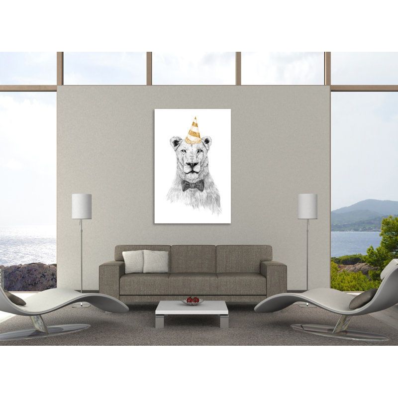 " Get The Party Started " by Balazs Solti, 15" H x 10" W x 1.5" D