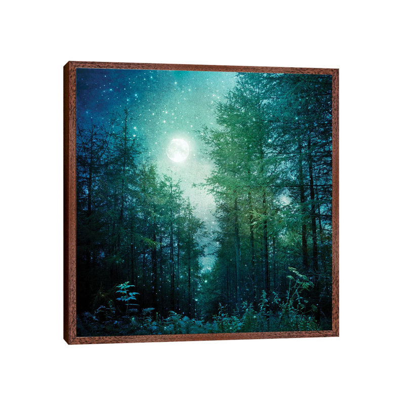 Enchanted Forest by Ros Berryman - Floater Frame Gallery-Wrapped Canvas Giclée on Canvas, 45.72 cm H x 45.72 cm W