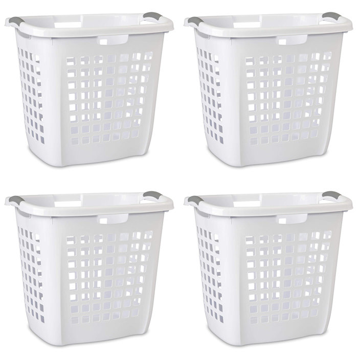 Sterilite 4-Pack Ultra Easy Carry Dirty Clothes Laundry Hamper